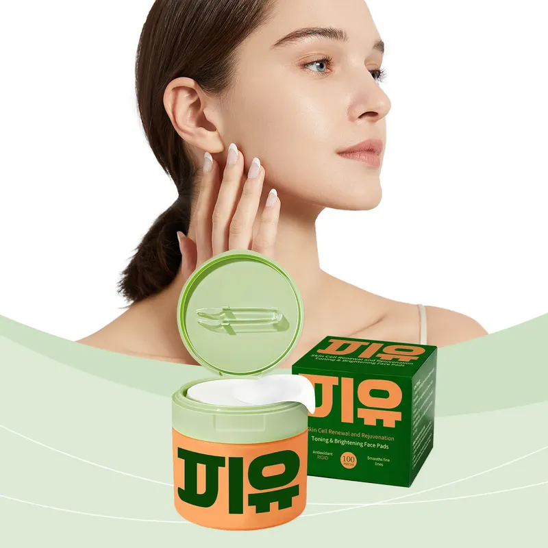 Centella Asiatica Gesichtswasser-Pads, Entfernung dunkler Flecken, Anti-Falten, empfindliche Haut, Barriere, Reparatur, Schneckenschleim-Serum, Wattepads