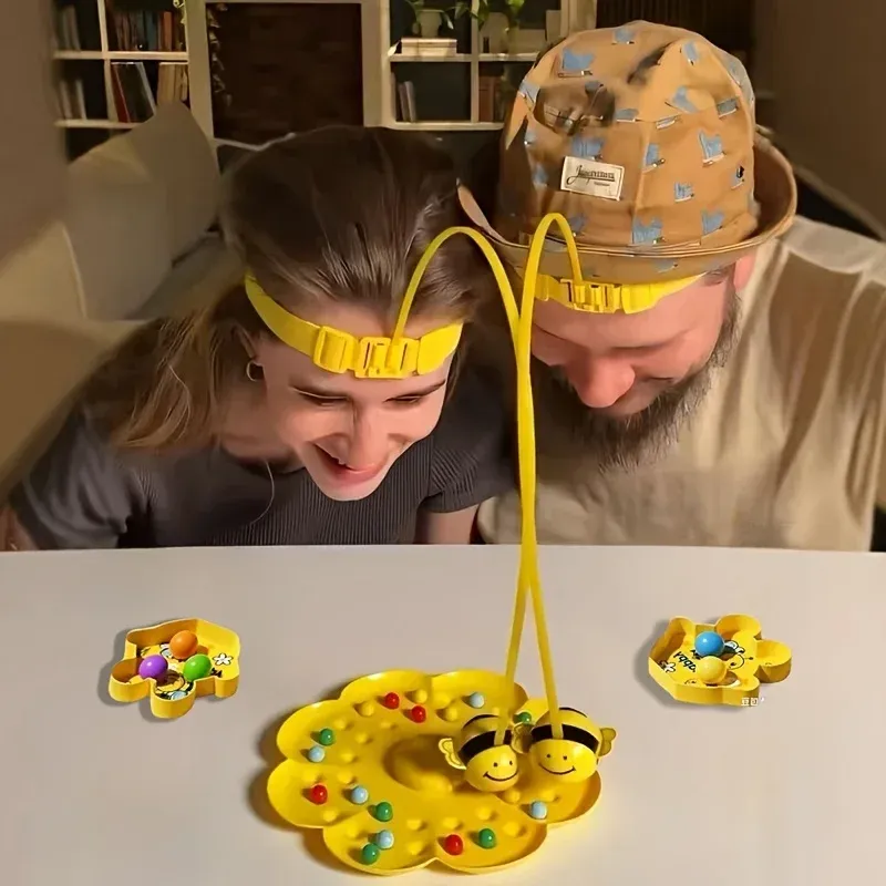 Kleine Hummel Multifunktionales Brettspiel Puzzle Angelspielzeug Interaktives Lernspielzeug für Kinder Weihnachtsgeschenk Familienspiel