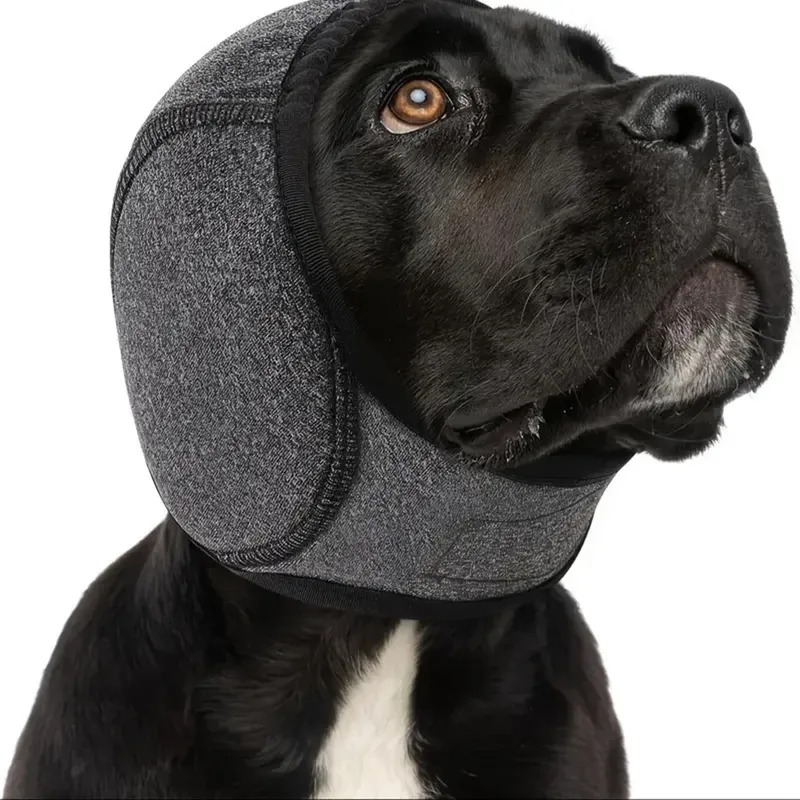 Geräuschreduzierender Gehörschutz für Hunde, Schallisolierung, Ohrenschützer, Wasserdichte Schwimmkopfbedeckung, Emotionales Beruhigungs-Headgear für Hunde