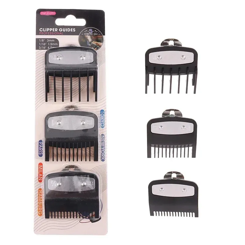 Black Limit Kamm Set Haars ch neider Schutz kämme Trimmer Styling Werkzeuge Aufsatz kompatibel 1,5mm 3mm 4,5mm 1St