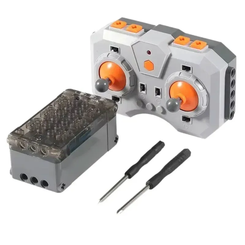 8-Wege-Fernbedienungsset mit 6.0 Lithium-Batteriebox, Bluetooth-App-Programmierung, MOC-Bausteine, High-Tech-Antriebsgruppen-Set