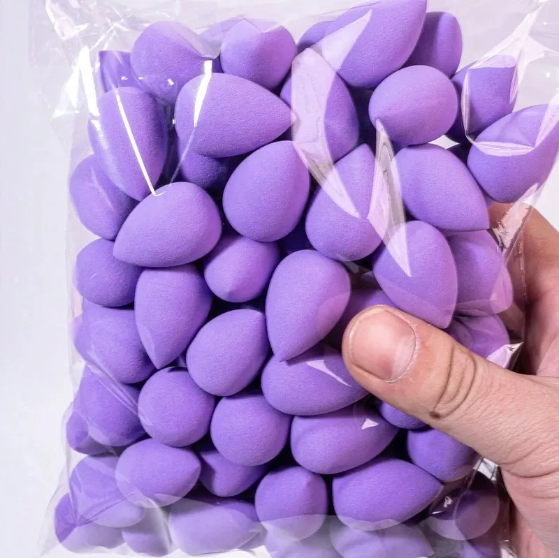 3/20/60Pcs Tragbare Wiederverwendbare Wasser Tropfen Form Mini Mixer Schwamm Schönheit Kosmetische Foundation Kosmetische Schwamm Make-Up Mixer