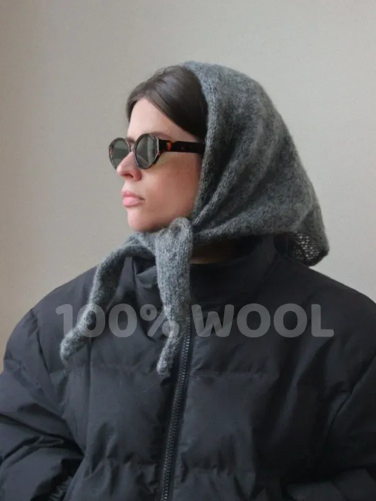 100% wolle Winter Schal Für Frauen Lange Warme Kaschmir Schals Hijab Solide Dame Schal Wrap Weibliche Pashmina Bandana Kopf Schals Neue
