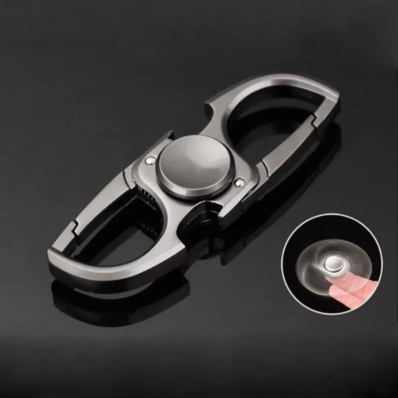 Finger Spinner Fidget Hand Spinner Anti-Angst Spielzeug lindert Stress Finger Spinner Ketchain Flaschenöffner EDC Erwachsene Kinder Geschenk