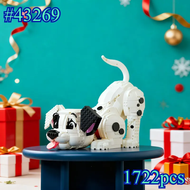 Loyal Puppy 43269 Bausteine-Sets, kompatibel mit Legoed-Partikeln, geeignet für Weihnachtsgeschenke, 1722 Stück
