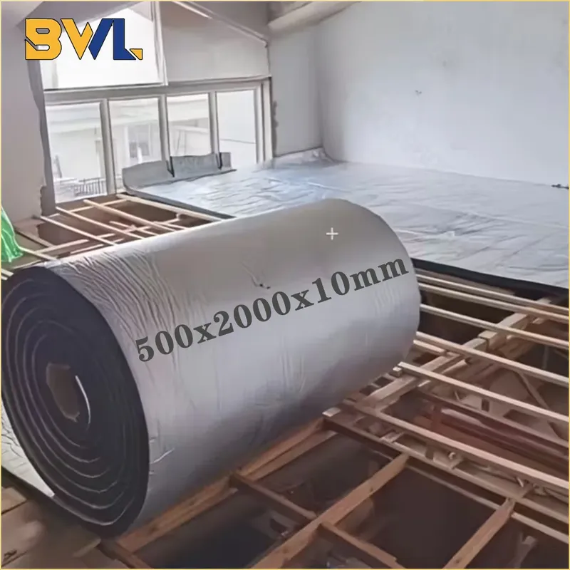 10 MM Wärmedämmung Schalldichte Matte Wärme Barriere Schaum Rolle Hause Wand Boden Tür Akustische Lärm Reduktion Warm Halten Panel
