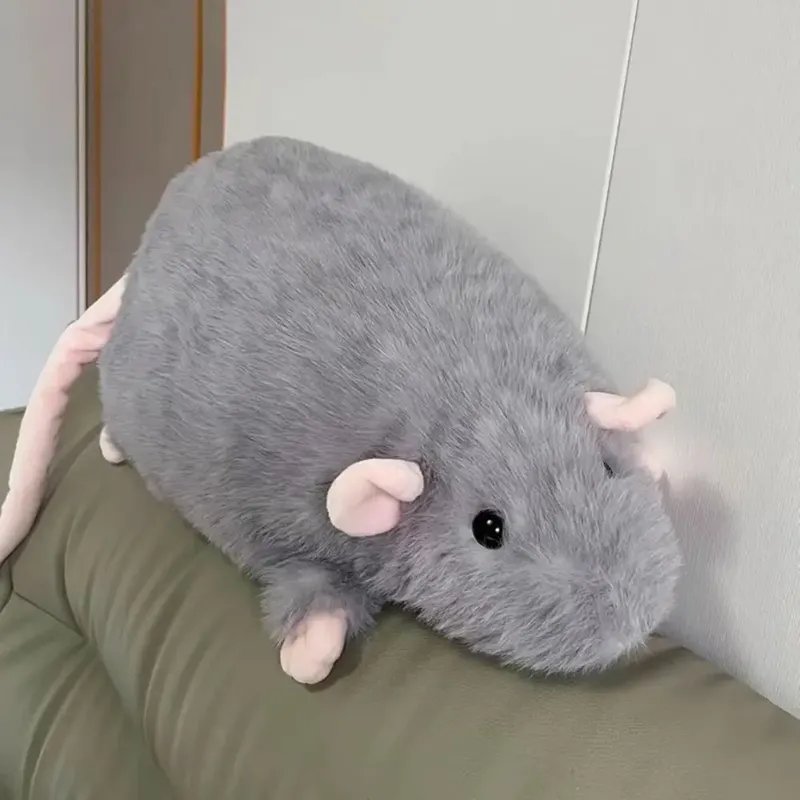 Kreative 30/45/90 cm Maus Puppe Plüsch Übergroßen Blume Zweig Ratte Puppe Cartoon Weiche Tier Figur Kinder geschenk Geburtstag