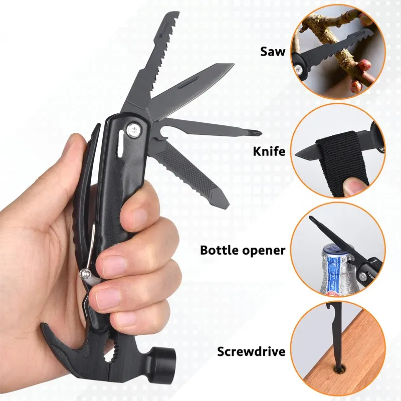Neujahrsgeschenke 12-in-1-Multifunktionswerkzeug Hammerstrumpffüller für Männer, Vater, Ihn, Ehemann, Weihnachtsgeschenke
