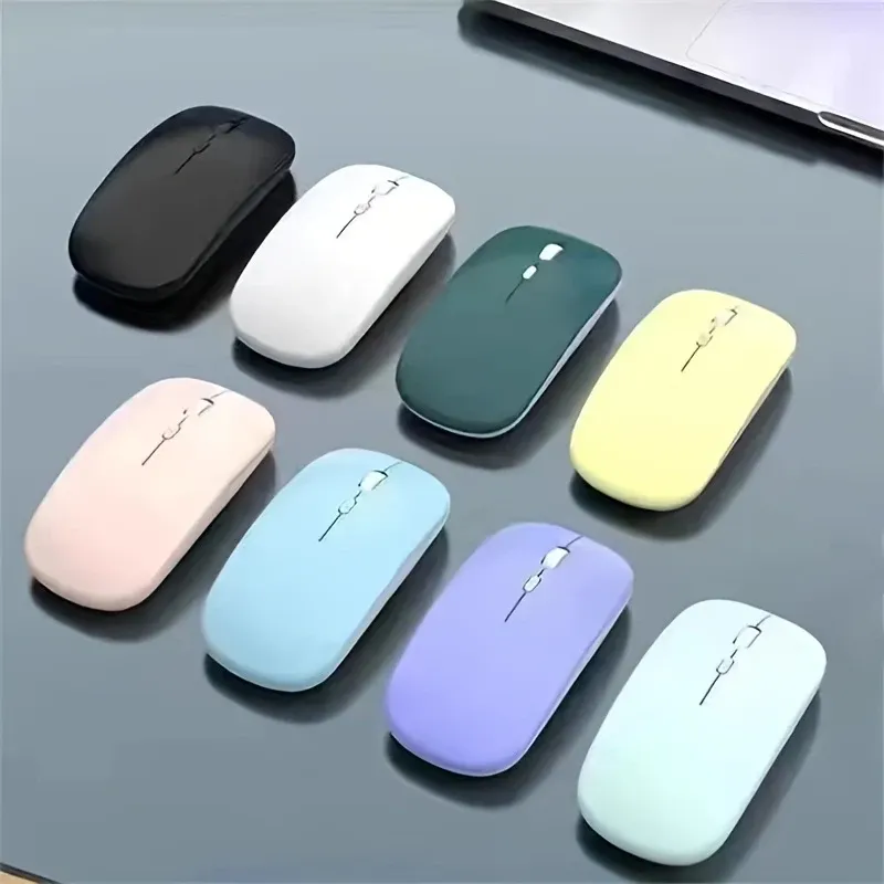 Drahtlose Bluetooth Maus Drahtlose Maus Stille PC Computer Mäuse Tragbare Arbeits Gaming Maus Für Laptops iPad Air Pro Tablet PC