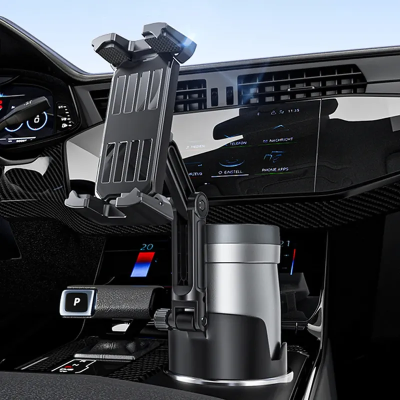 Getränkehalter, Tablet-Ständer, Telefonhalterung für Auto, Universal 360° °   Verstellbarer Handy-Getränkehalter-Expander für PKW, LKW, Smartphones