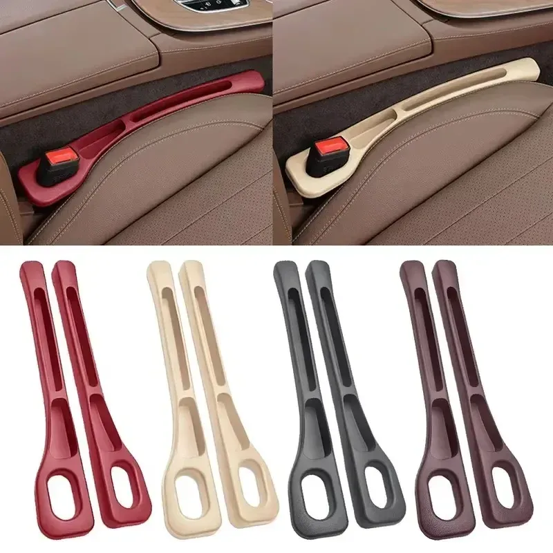 2Pcs Auto Sitz Lücke Füllstoff Sitz Spalt Lagerung Box Tasche Zwischen Sitze Konsole Organizer Dekoration Innen Auto Zubehör