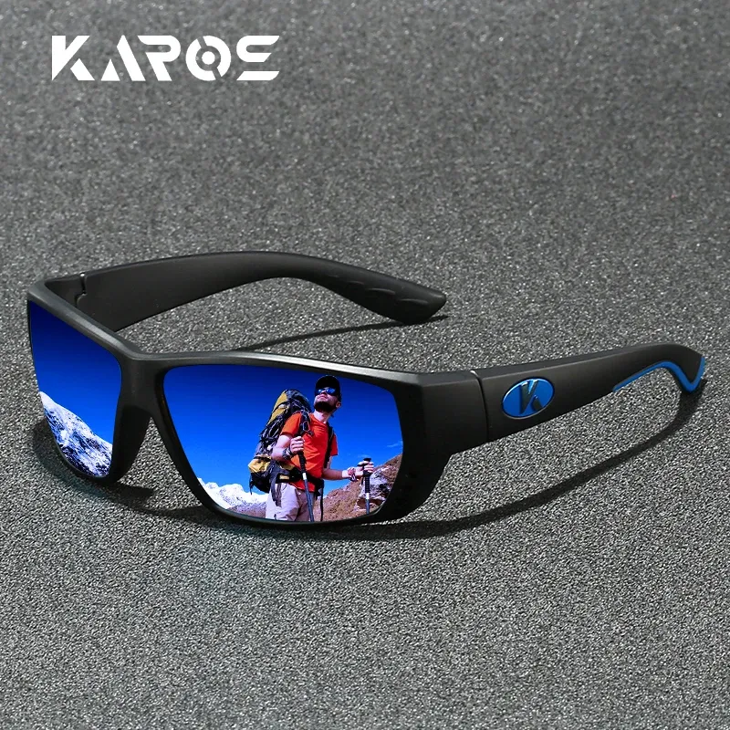 Sportliche polarisierte Sonnenbrille mit UV400-Schutz zum Radfahren, Laufen und Wandern, blendfreiem und langlebigem Rahmen für Damen und Herren