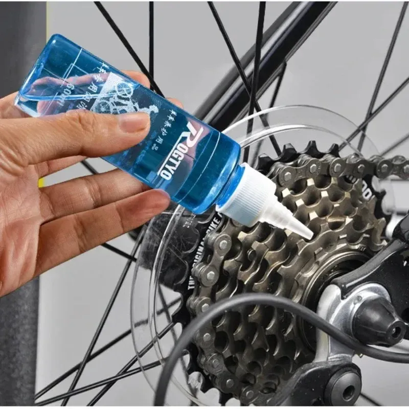 1/3/5PCS Fahrrad Schmiermittel Kette Öl 60ML Trockenen Kette Schmiermittel Bike Getriebe Wachsartige Wartung öl Spritzen MTB Straße Fahrrad Zubehör