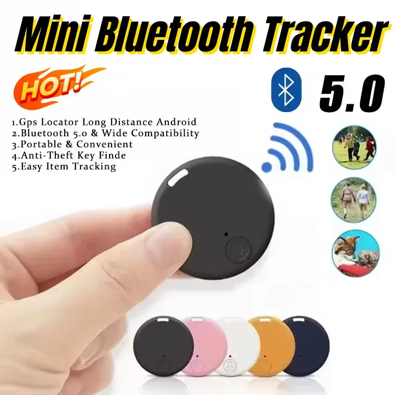 Neue Tracker Bluetooth 5,0 GPS Air Tag Anti-Verloren Gerät Pet Kinder Tasche Brieftasche Tracking Für IOS Android Smart finder Locator