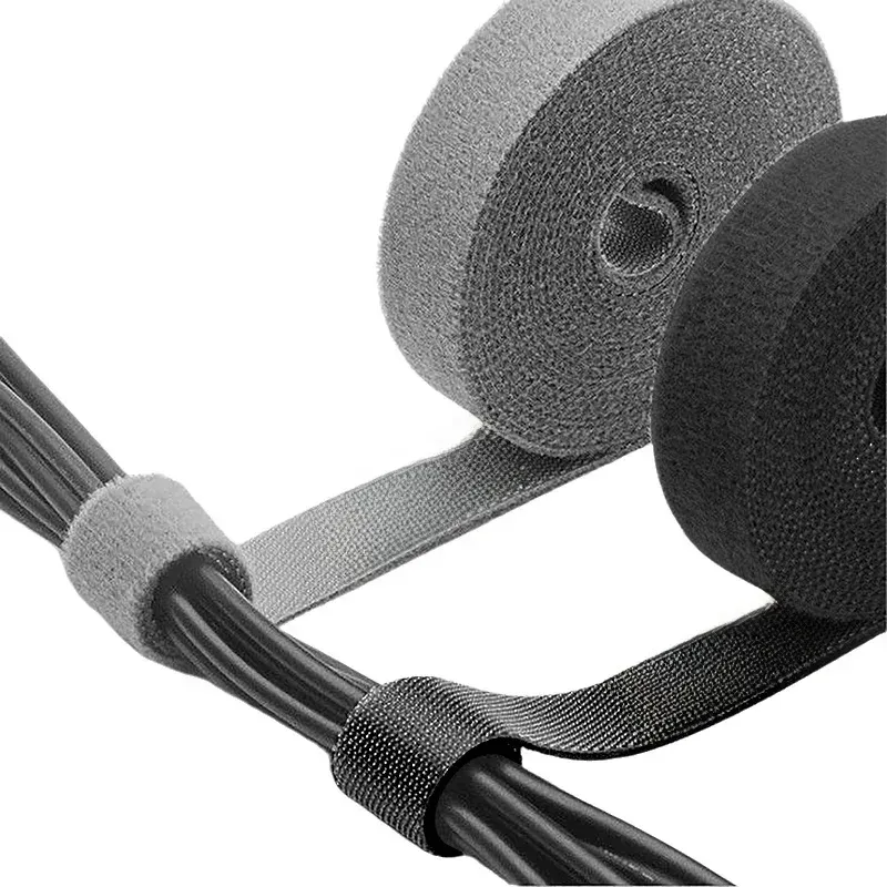 1/5M Kabel Organizer Kabel Management Draht Wickler Band Kopfhörer Maus Kabel Management Krawatten Schutz Für iPhone Xiaomi Samsung