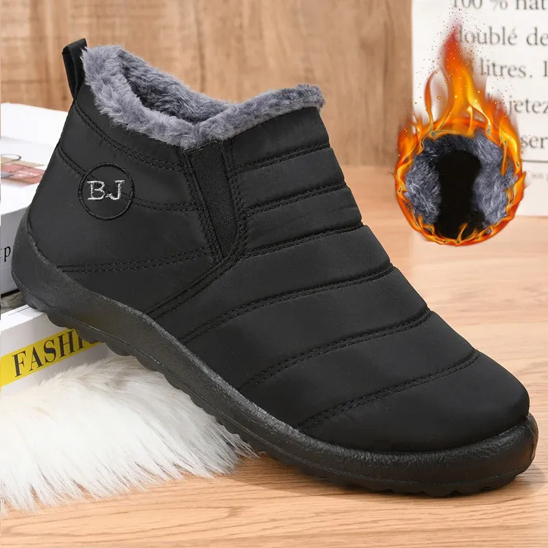 Warme männer Stiefel Schnee Plattform Turnschuhe Winter Männer Schuhe Outdoor Mann Turnschuhe Unisex Stiefeletten Wasserdichte Arbeits Schuhe Schuhe