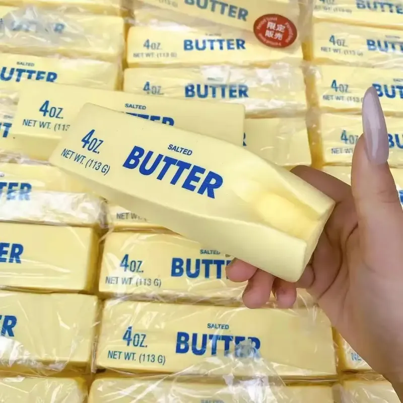 Butter Stick Squishy Spielzeug Langsam Steigendes Squeeze Spielzeug Butter Bar Ziegel Squishy Zappeln Spielzeug Anti Stress Release Hand Entspannen Geschenk Spielzeug