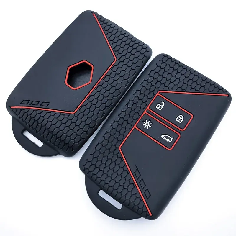 Silikon Auto Fernbedienung Schlüssel Fall Abdeckung Shell für Dacia Sandero Karte für Renault Koleos Captur Megane Clio Scenic Talisman Arkana