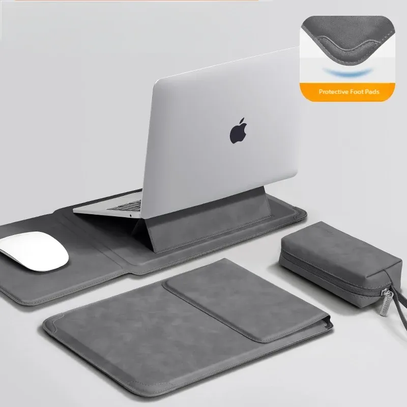 Laptop-Hülle 13 14 15 15,6 16 Zoll für Huawei HP DELL Tasche für MacBook Air Pro 13 13,6 M4 Notebook-Hülle mit Ständer Männer Frauen