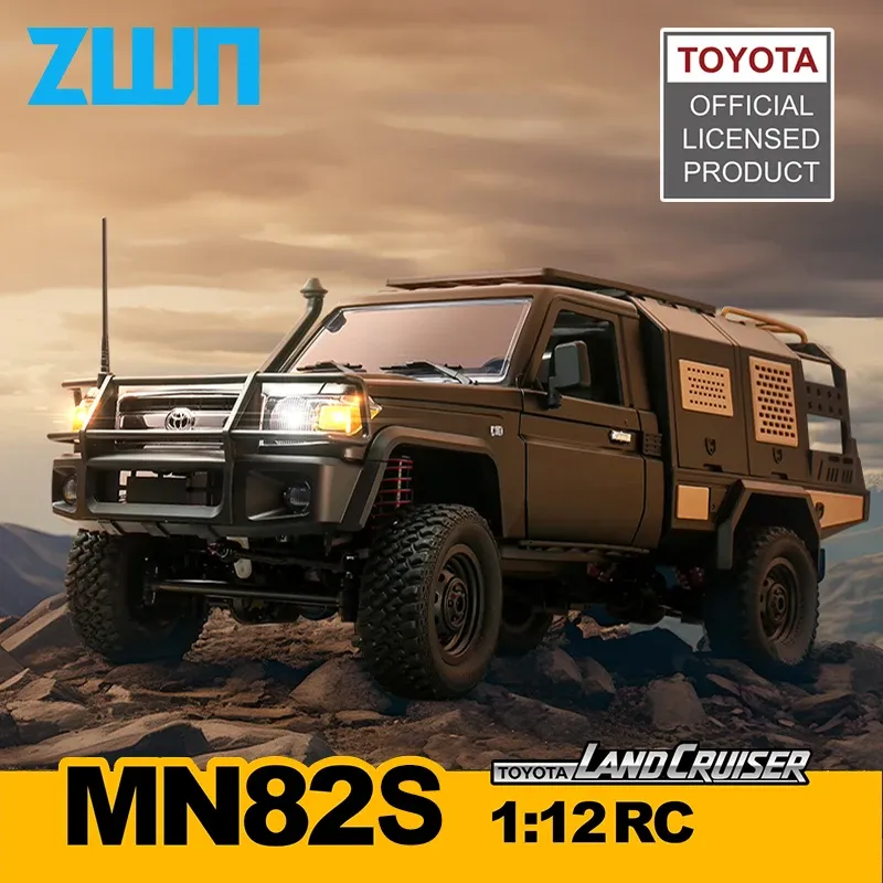 ZWN MN82 MN82S LC79 1/12 Full Scale RC Pickup Short Truck 4WD Fernbedienung Klettern Off-road Auto Spielzeug für Kinder Weihnachten Geschenke