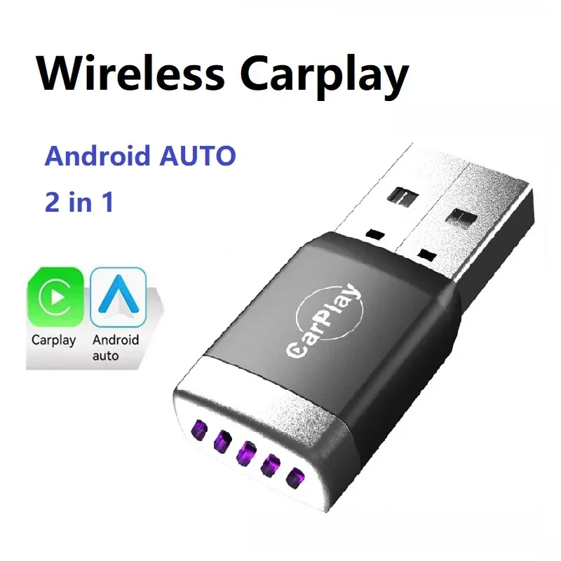 Neue Drahtlose CarPlay Android Auto Adapter USB Dongle Smart Mini Box Plug Und Play Universal Für VW Toyota Nissan Honda Ford Benz