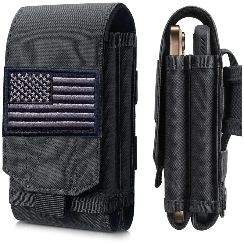 Doppel Molle Laser Handy Tasche Taktische Gürtel EDC Beutel Halter Taille Zubehör Tasche Outdoor Camping Handy Pack Tasche