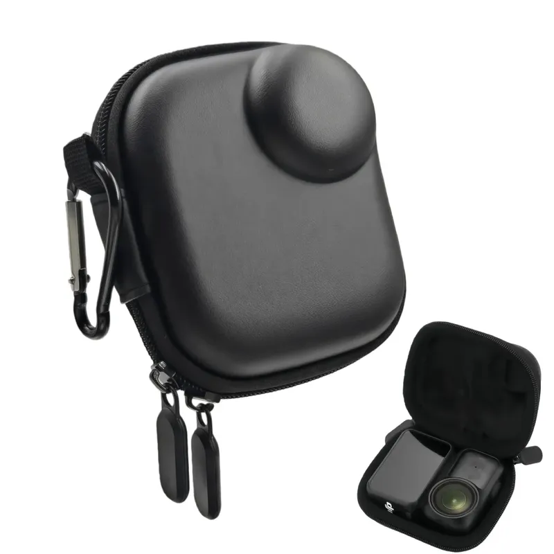 Für DJI OSMO Nano Tragetasche Reisetasche mit Schnalle Kamera-Zubehör Aufbewahrungstasche PU Hartschale Sturzsichere Stoßfeste Hülle