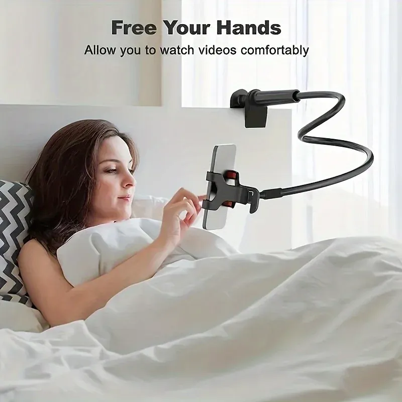 Universeller Bedhead Lazy Stand Teleskop-Spiralständer Multifunktionaler Telefonständer 360° °   Rotation
