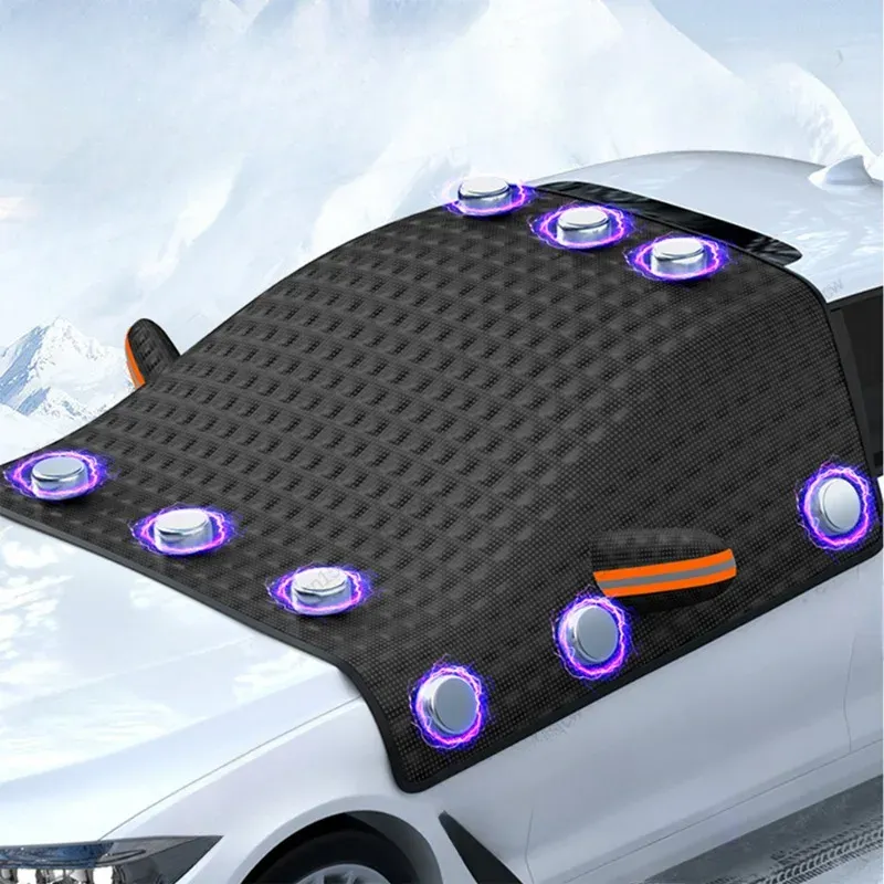 1Pcs Auto Schnee Abdeckung Windschutzscheibe Schnee Abdeckung Winter Im Freien Wasserdichte Auto Sonnenblende Anti Eis Frost Auto Windschutzscheibe Sonnenschirm