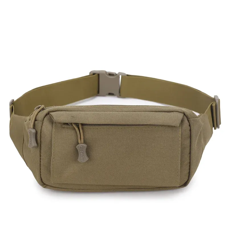 Wasserdichte Herren-Hüfttasche, taktische Tasche, Herren-Umhängetasche, Hüfttasche, Oxford-Stoff, Bauch, Banane, Herren-Gürteltasche