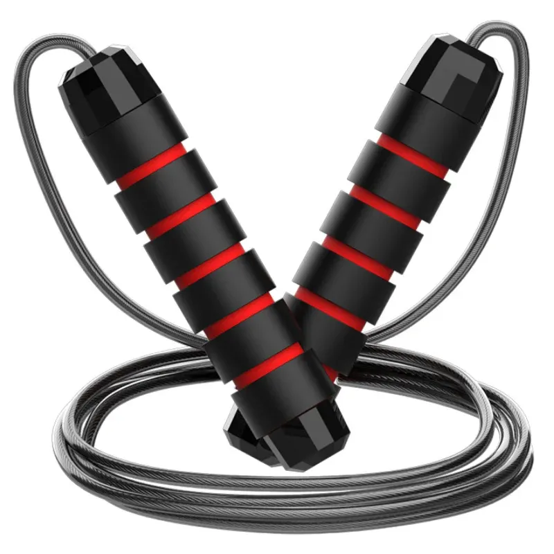 Schnelle Geschwindigkeit Springseil Stahldraht Springseil Übung Einstellbare Springseil Fitness Workout Training Hause Sport Ausrüstung