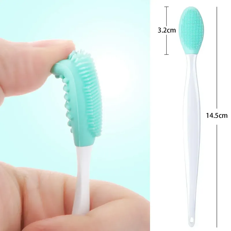 1/4PC Schönheit Hautpflege Gesicht Waschen Silikon Pinsel Reinigung Pinsel Peeling Nase Sauber Mitesser Entfernung Pinsel Werkzeuge