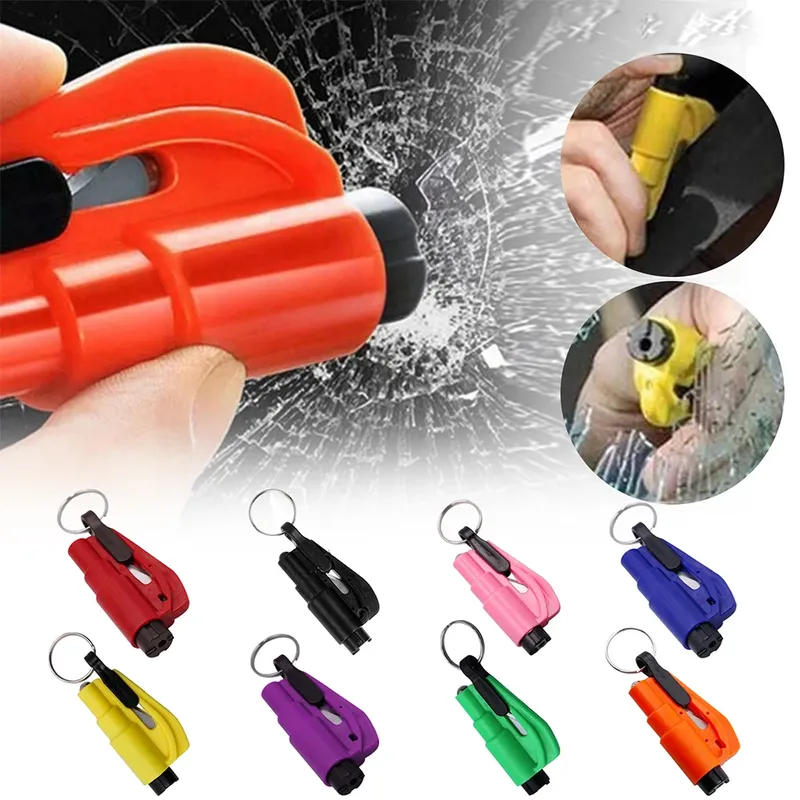 Heißer Auto-Sicherheitshammer, Mini-Auto mit einem multifunktionalen Fluchthammer, um das Glas zu brechen, Rettungshammer, Autofenster, eine Sekunde