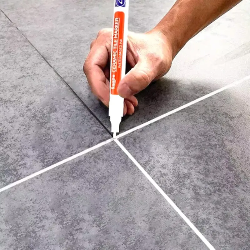 1/5/10 Stück Wasserdichter Markierstift für Wandnahtreparatur, Fliesenfugen-Marker, Bodenreinigung, Badezimmer-Dekontaminations-Farbpinsel-Werkzeuge