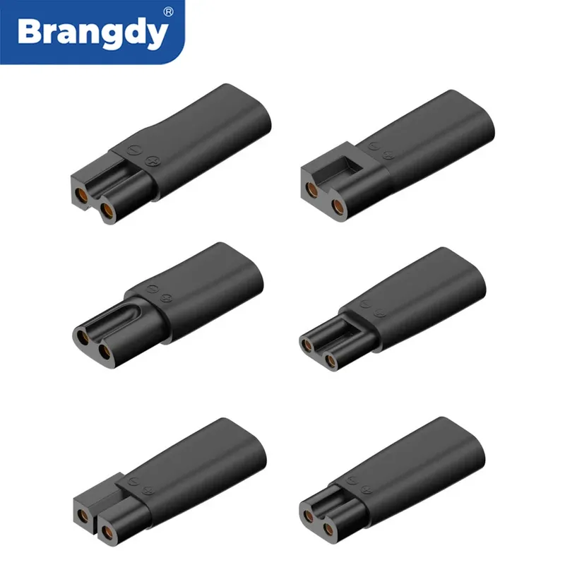 Brangdy 6 Stück Typ-C Ersatz-Ladegerät USB-Adapter Geeignet für Alle Arten von Elektrischen Haarschneidern Barttrimmern Rasierern