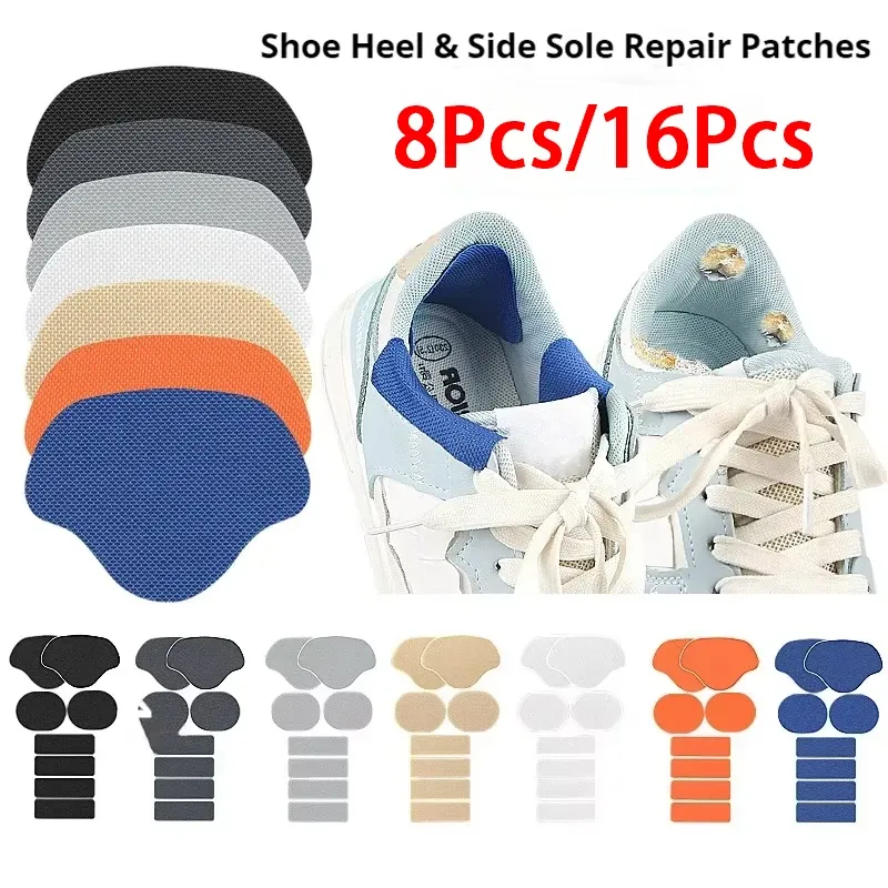Turnschuhe Fersenreparatur Schuh Seite Schadenfutter Patch Aufkleber Schuh Fersenverschleiß Reparatur Patch Geeignet für eine breite Schuhe