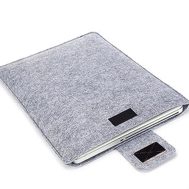Kratzfeste Filzschutztasche für Laptops, Tablet-Schutzhülle, leichte Hülle für 11, 13, 15 Zoll iPad Pro MacBook, Aufbewahrungstasche