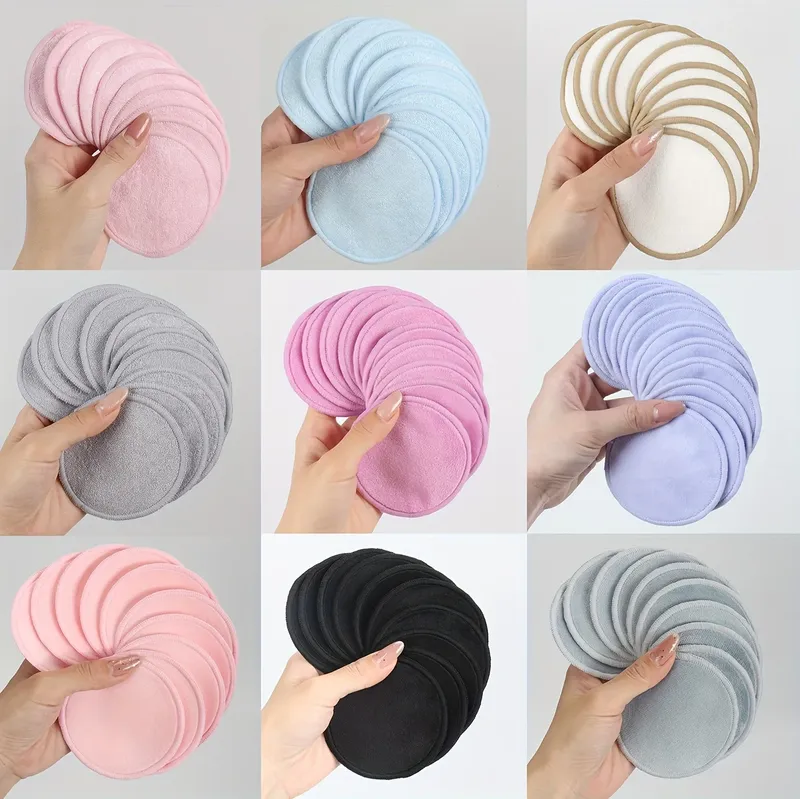 10 wiederverwendbare Make-up-Entferner-Pads, ein sanfter Gesichtsreinigungsschwamm, geeignet für alle Hauttypen, geruchlos, Beauty-Tool