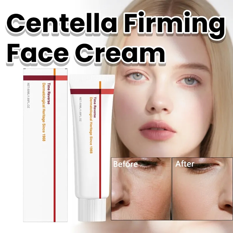 Koreanische Centella Asiatica Gesichtscreme, tief feuchtigkeitsspendend, feuchtigkeitsspendend, erfrischend, Lifting, Straffung, Anti-Aging-Hautpflege-Gesichtscreme