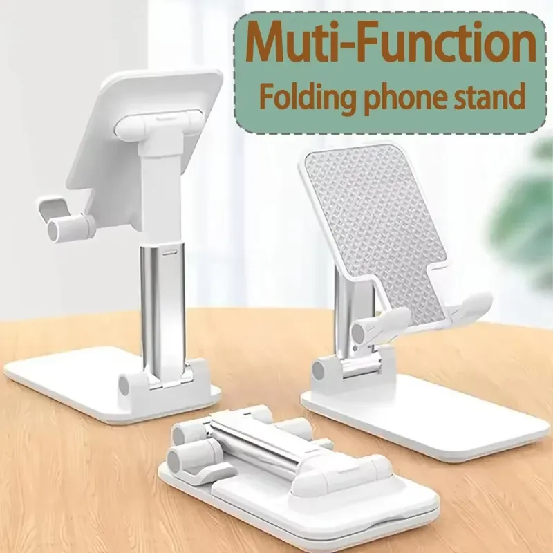 Faltbarer Telefonhalter Tablet-Ständer Höhenverstellbarer Desktop-Livestreaming-Ständer für iPhone 12-17 Pro Max Samsung Xiaomi