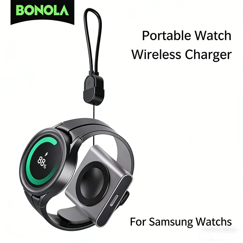Bonola Magnetische Uhr Drahtlose Ladegerät USB C Kabel Für Samsung Uhr Ultra 8/7/6/5 Schnelle Lade Dock Station Für Galaxy Uhr