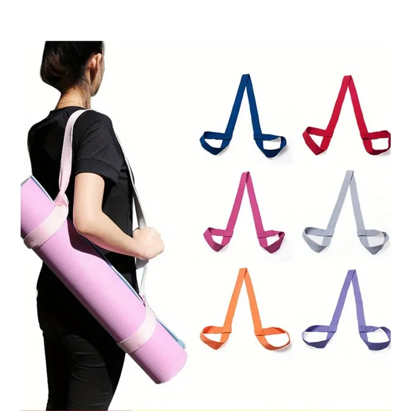 Multifunktionaler Yogamatten-Tragegurt – strapazierfähiges Polyester, auch für Yoga-Stretching, Fitness-Trainingsgeräte geeignet