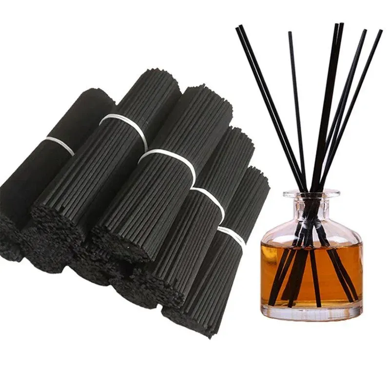 10/50 Stück Aromatherapie-Sticks, Diffusor-Sticks, schwarze Duft-Diffusionsstreifen, langlebig, geeignet für den Innenbereich im Badezimmer