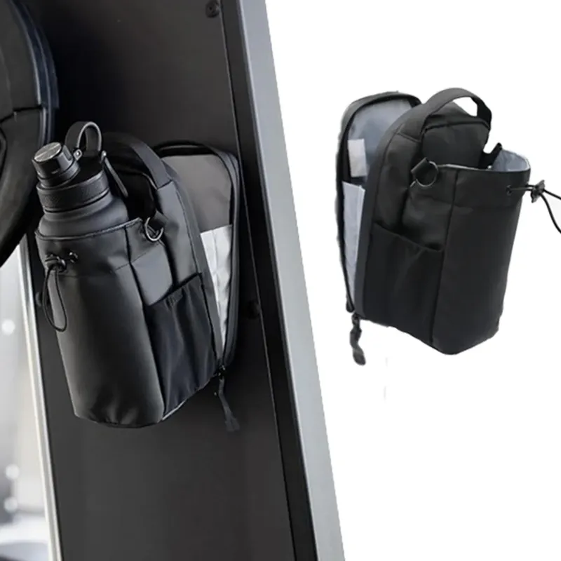 Magnetische Sporttasche, große Kapazität, magnetische Tragetasche mit Handytasche, tragbare Fitnessstudio-Wasserflaschentasche, Fitnessstudio-Zubehör-Organizer