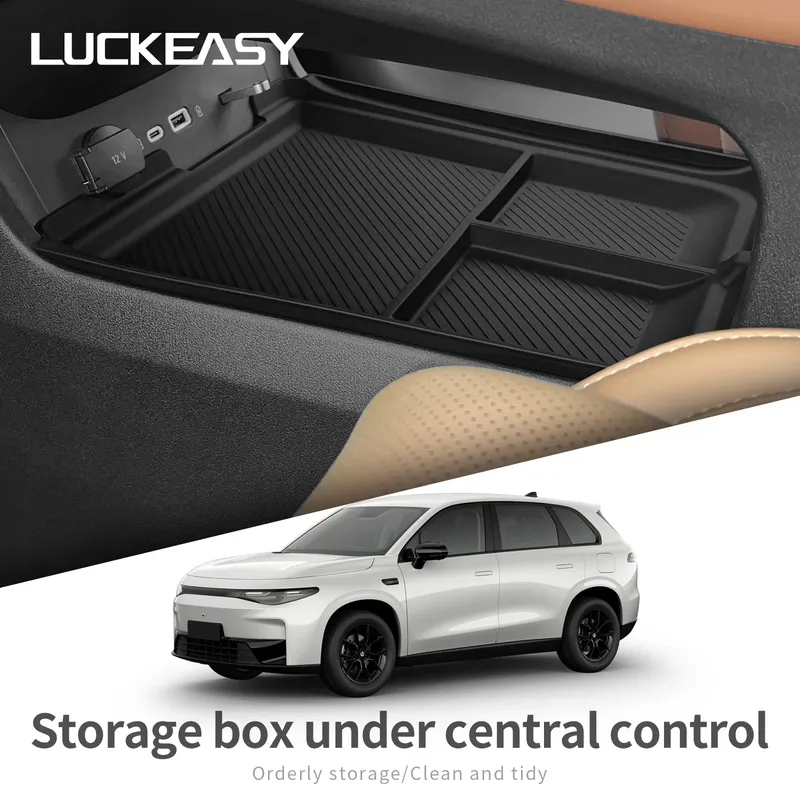 Für Leapmotor C10 2024 2025 Mittelkonsole Untere Aufbewahrungsbox Auto Innenzubehör Ablagefach Organizer Fall