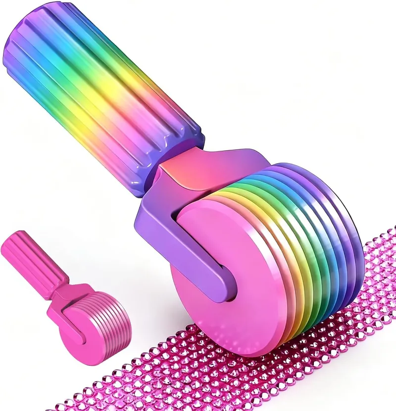 Diamant-Malerei-Roller-Werkzeug, Abnehmbarer Diamantkunst-Roller zum Glätten & Pressen von Bohrern für Strass-Stickerei