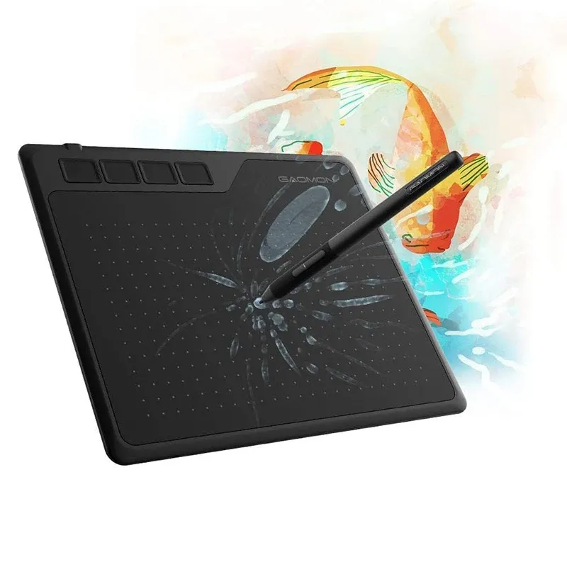 Gaomon S620 Grafiktablett 6,5 * 4 Zoll kleines digitales Zeichentablett für OSU Notizen machen Malen kompatibel mit Android-Telefon