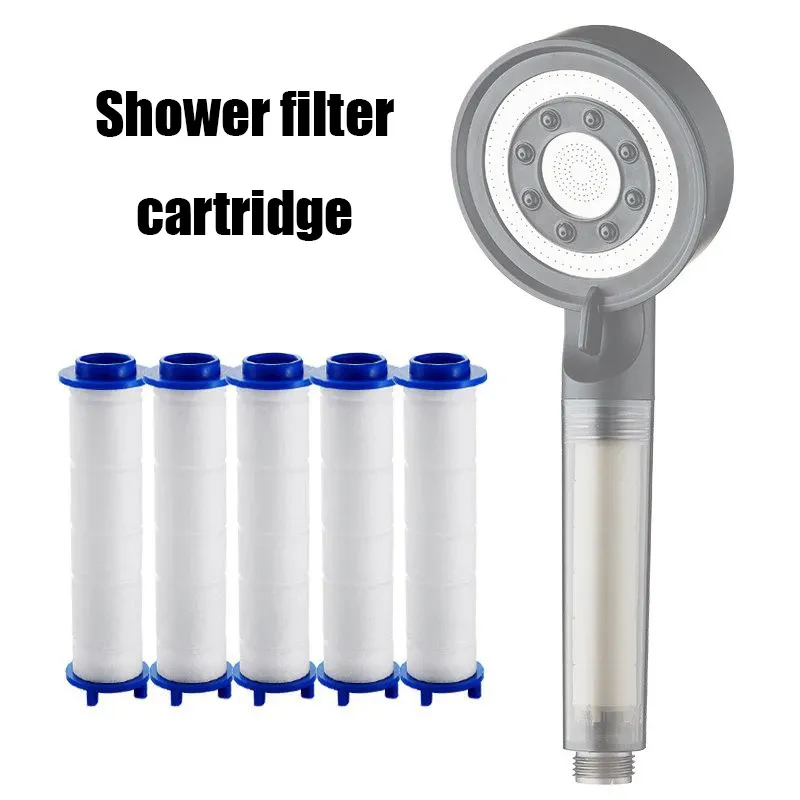 5/10 Stück Duschkopf-Ersatzfilter, spezielle PP-Baumwollkartusche für Wasserhahn-Wasserfilter, universeller Typ