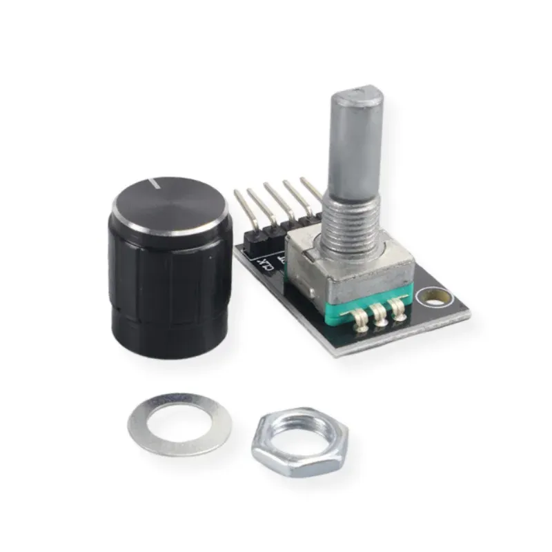 Brandneues KY-040 Drehgebermodul mit Druckknopf, 20 PPR, 5 V, 360 unendliche Drehung für Arduino, Lautstärmenü, Motorsteuerung