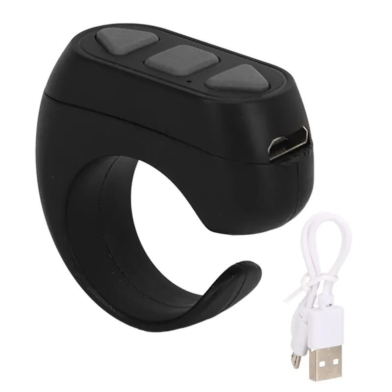 Bluetooth-Fernbedienung, App, Seitenwender, Telefon, Fernbedienung, Klingeltelefon, neuartige Uhr, TV, Umblättern, Klicken Sie auf wie Selfie-Gerät ZL03